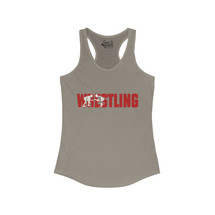 Wrestling Adult Women's Racerback Tank