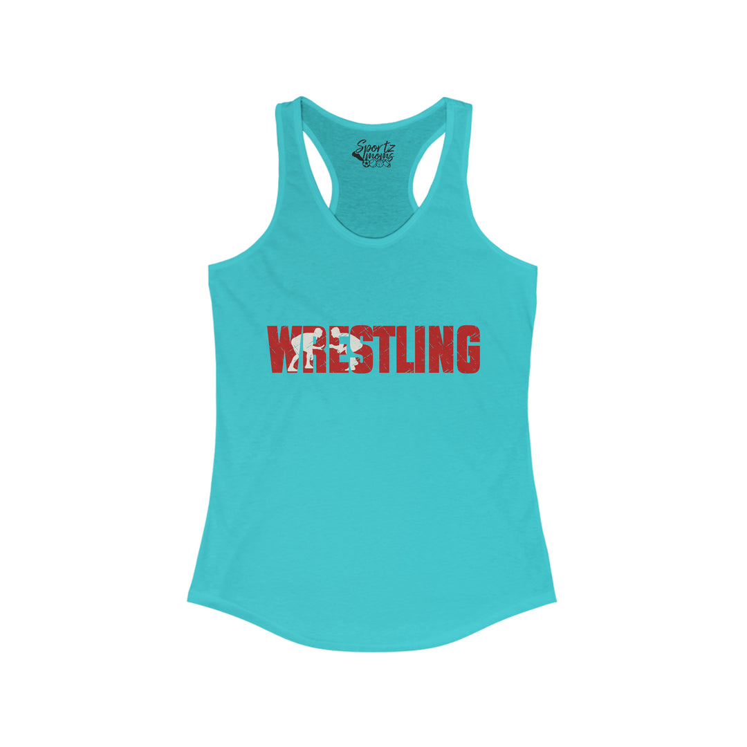 Wrestling Adult Women's Racerback Tank