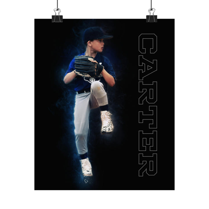 Matte Vertical Poster w/Gritty Effect