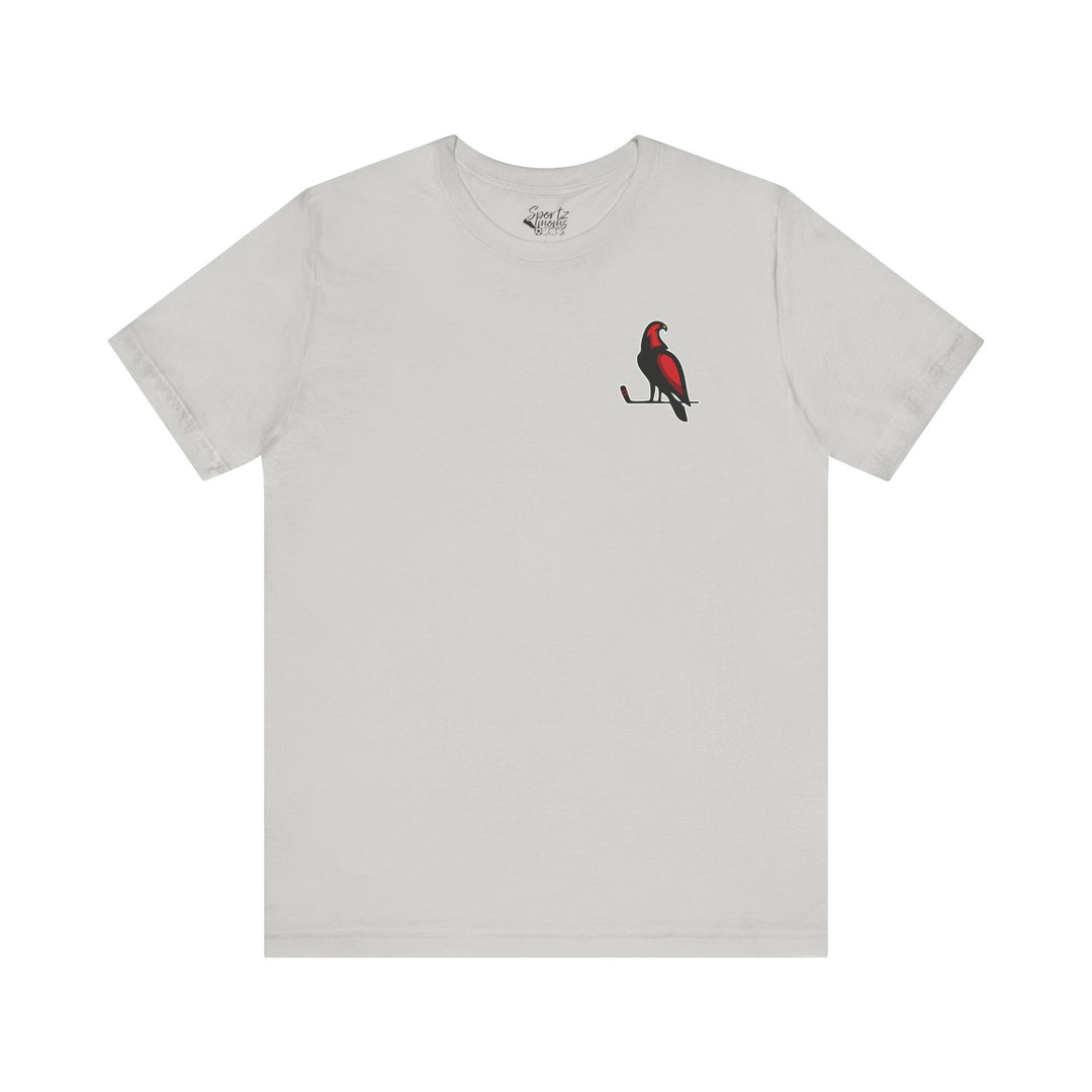 Wheeling Lightningbirds Unisex Adult Mid-Level T-Shirt - Bird Logo Only