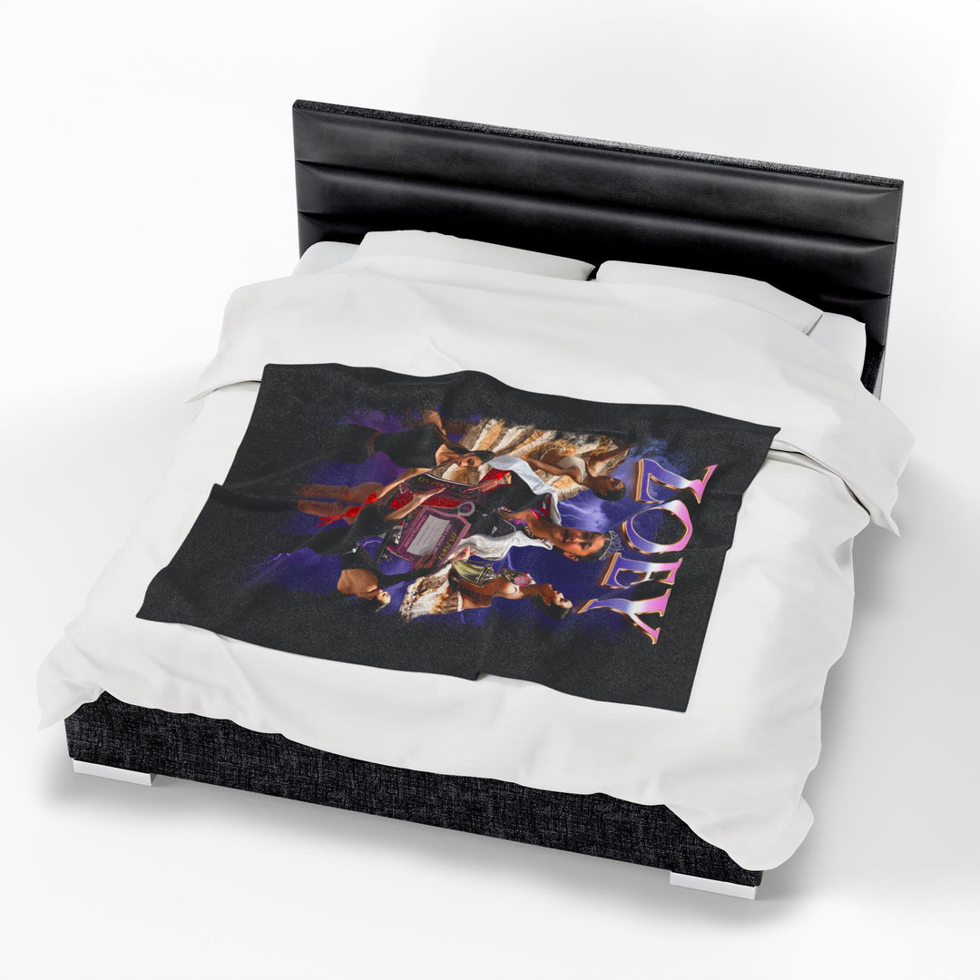 First Landing Dance Center - Fusion Design Velveteen Blanket