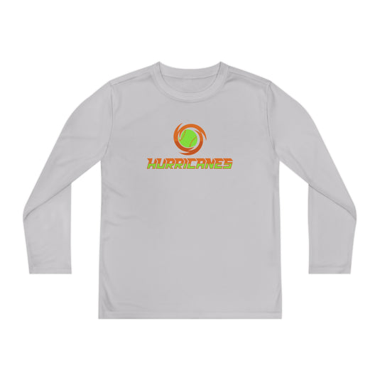 SC Hurricanes Unisex Youth Long Sleeve Competitor Moisture Wicking Shirt