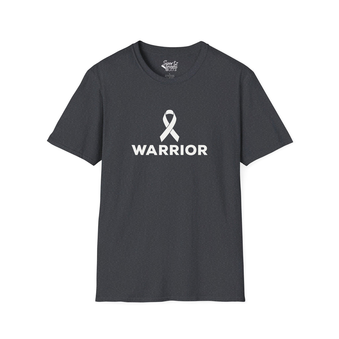 Cancer Ribbon Warrior Adult Unisex T-Shirt