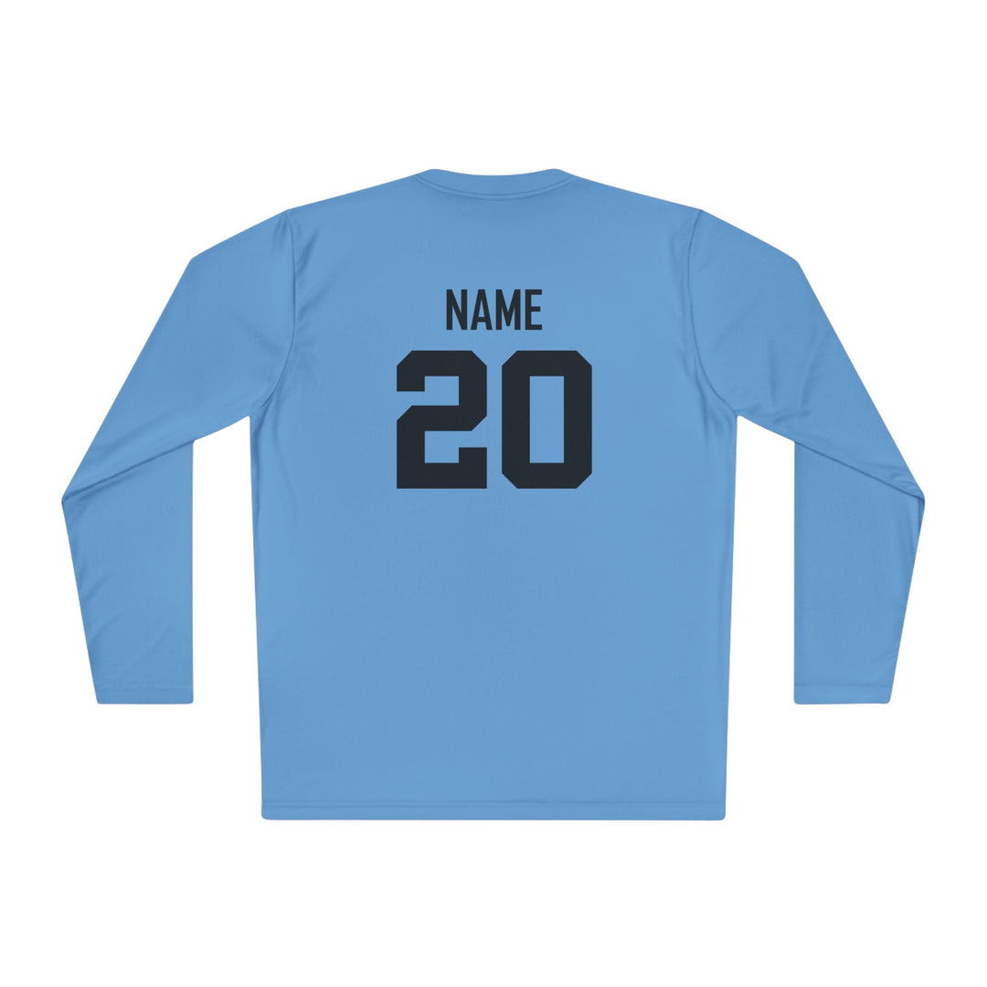 Unisex Adult Long Sleeve Competitor Moisture Wicking Shirt Color Options 2