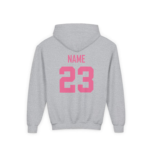 Latrobe Boys Soccer Unisex Youth Basic Hooded Sweatshirt - Cancer Design