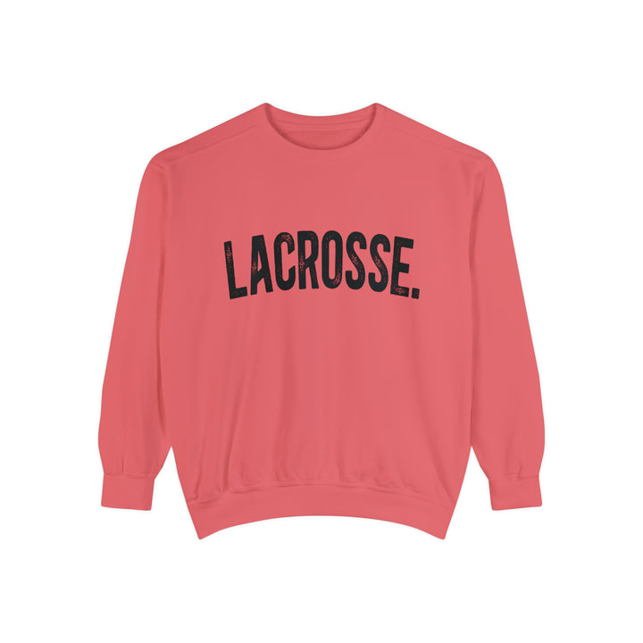 Rustic Design Lacrosse Adult Unisex Premium Crewneck Sweatshirt