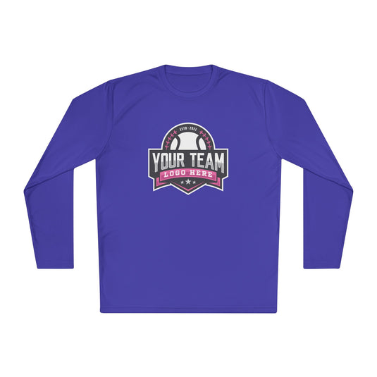 Unisex Adult Long Sleeve Competitor Moisture Wicking Shirt Color Options 2