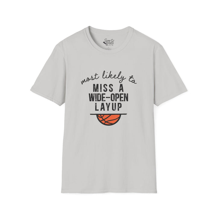 Most Likely To Basketball Adult Unisex T-Shirt