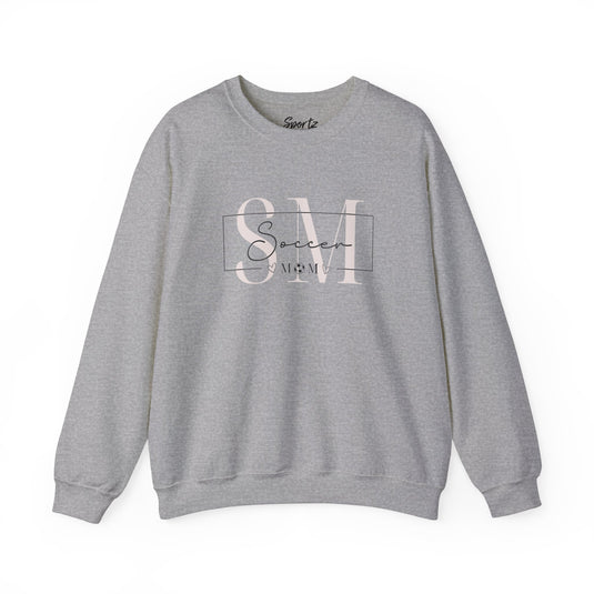 Soccer Mom SM Adult Unisex Basic Crewneck Sweatshirt