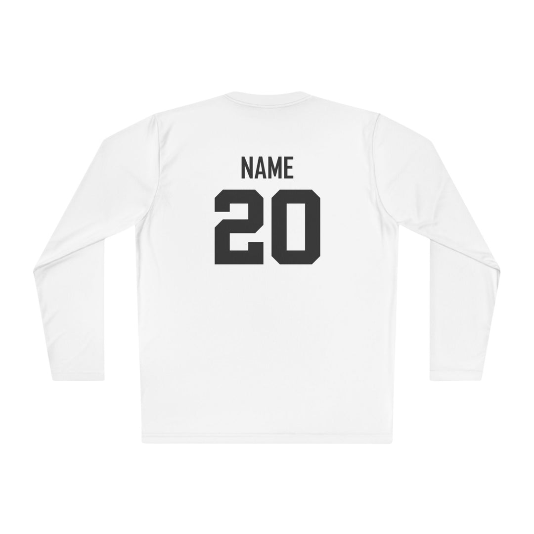 Unisex Adult Long Sleeve Competitor Moisture Wicking Shirt Color Options 1