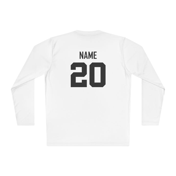 Unisex Adult Long Sleeve Competitor Moisture Wicking Shirt Color Options 1