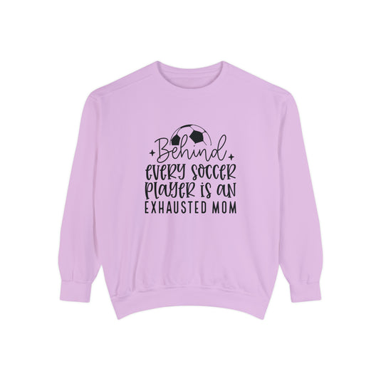 Behind Every Soccer Player Adult Unisex Premium Crewneck Sweatshirt