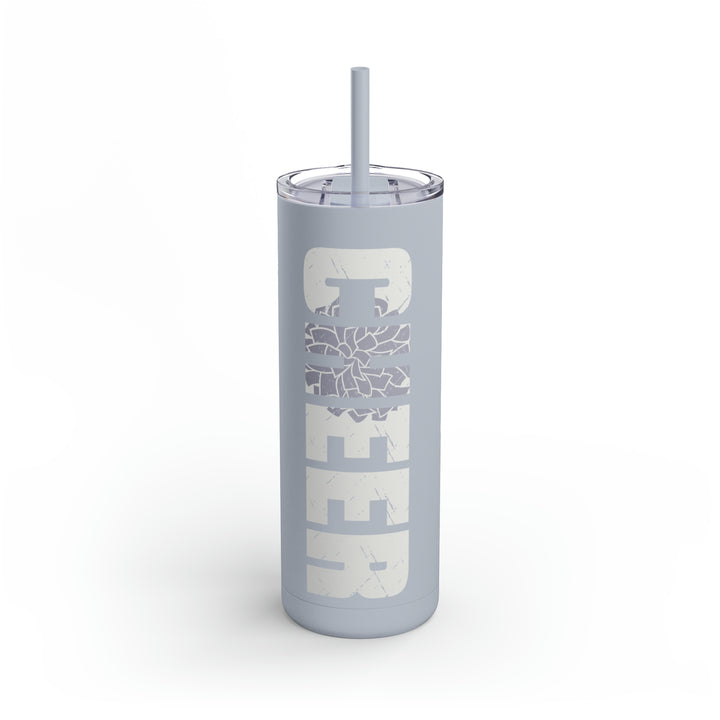 Cheer 20oz Skinny Matte Tumbler
