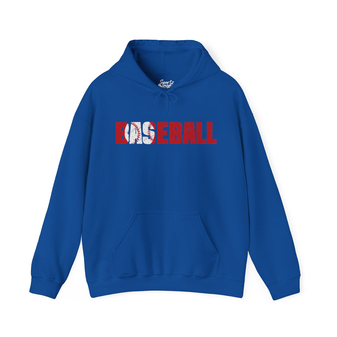 Baseball Adult Unisex Hooded Sweatshirt