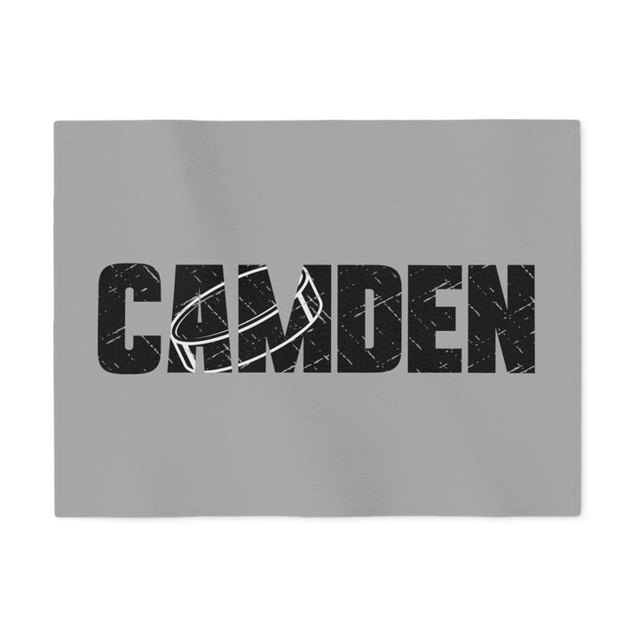 Hockey Sweatshirt Blanket w/Custom Name