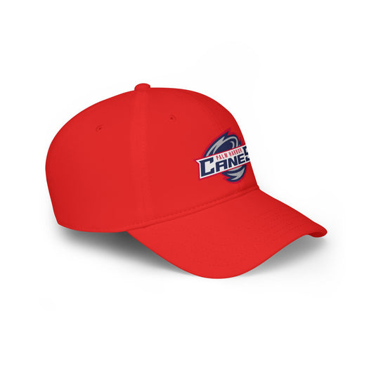 Palm Harbor Lady Canes Low Profile Baseball Cap