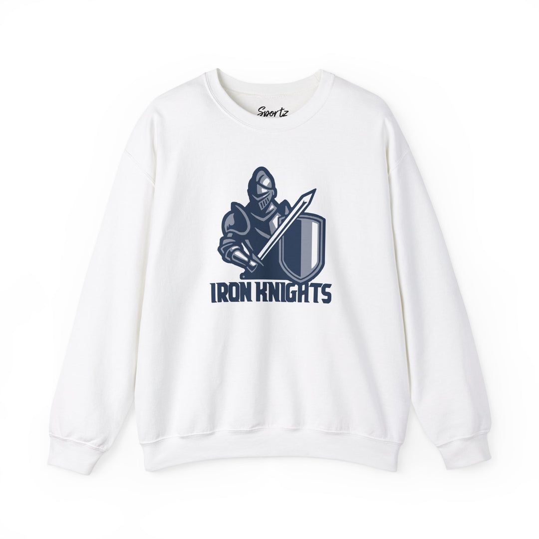 Iron Knights Adult Unisex Crewneck Sweatshirt W/Knight Logo Only