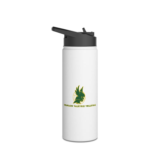 Colorado Valkyrie Volleyball Club Stainless Steel Water Bottle