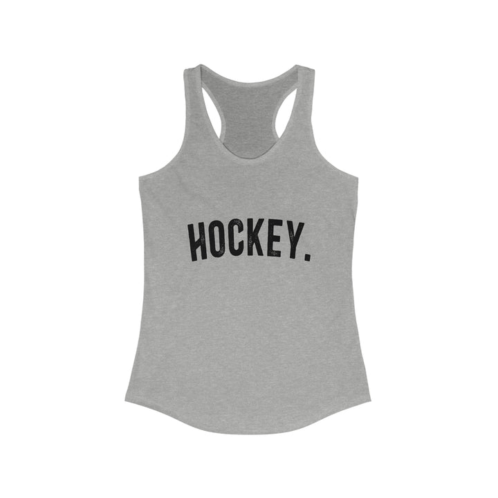 Rustic Design Hockey Women's Racerback Tank