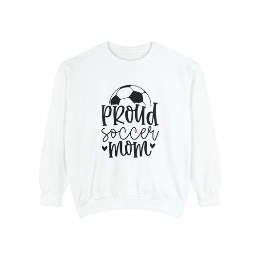 Proud Soccer Mom Adult Unisex Premium Crewneck Sweatshirt