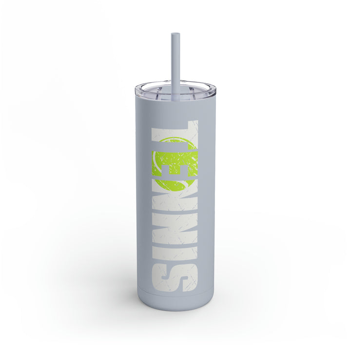 Tennis 20oz Skinny Matte Tumbler