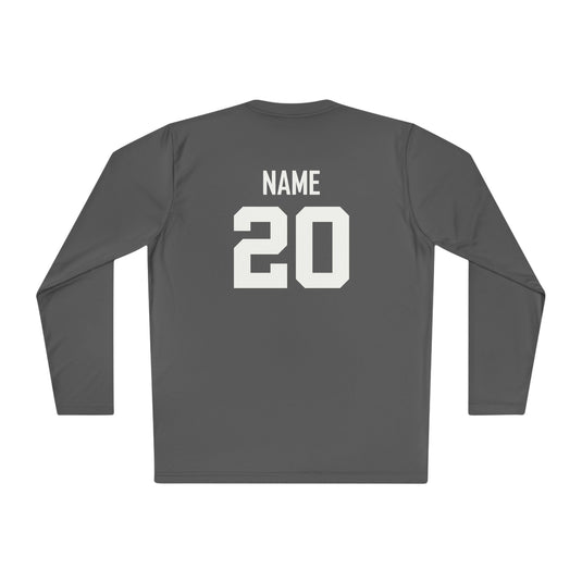 Unisex Adult Long Sleeve Competitor Moisture Wicking Shirt Color Options 1