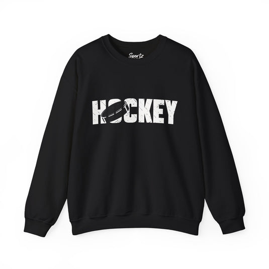 Hockey Adult Unisex Basic Crewneck Sweatshirt