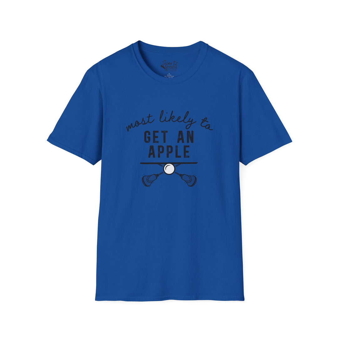 Most Likely To Lacrosse Adult Unisex T-Shirt