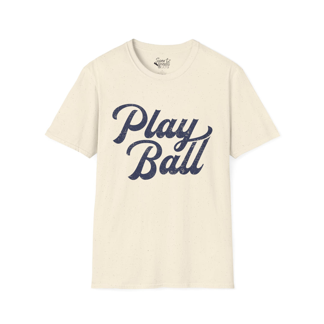 Play Ball Adult Unisex Baseball T-Shirt