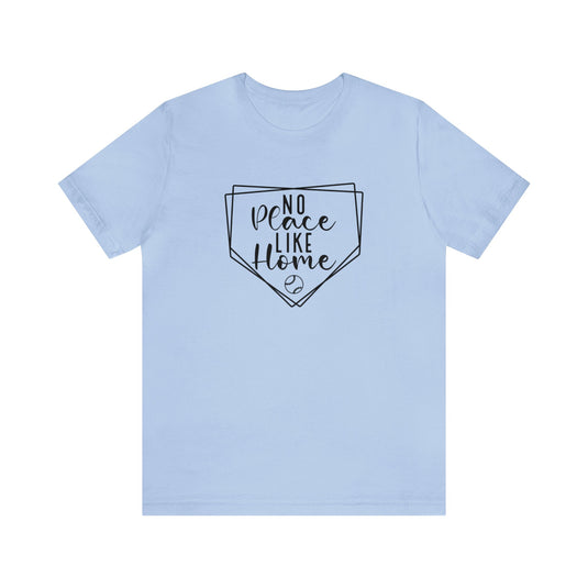 No Place Like Home Baseball Adult Unisex Mid-Level T-Shirt