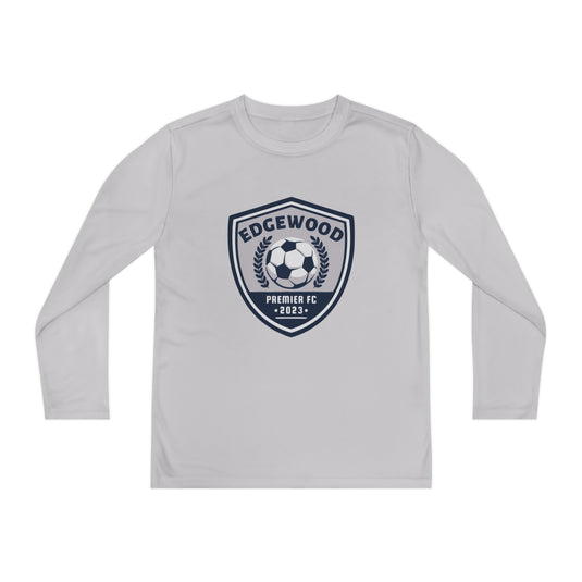 Edgewood Premier FC Unisex Youth Long Sleeve Competitor Moisture Wicking Shirt