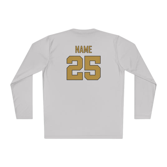 FEBA Lions Baseball Unisex Adult Long Sleeve Competitor Moisture Wicking Shirt