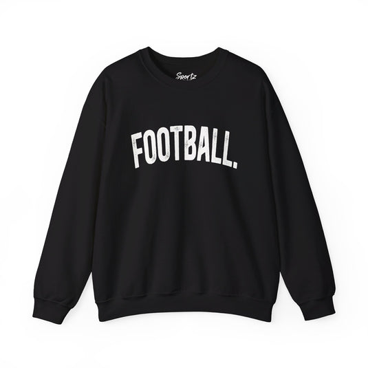 Rustic Design Football Adult Unisex Basic Crewneck Sweatshirt