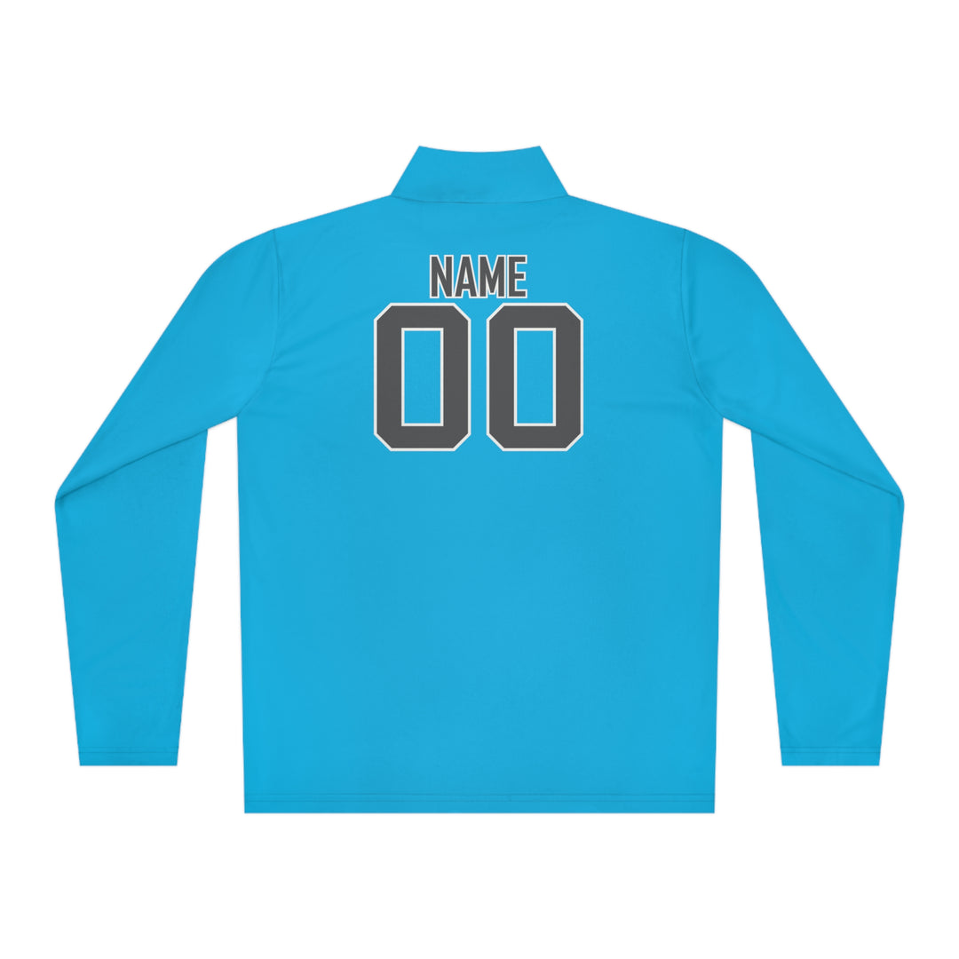 Trenton Soccer Association Unisex Adult Long Sleeve Quarter-Zip Pullover