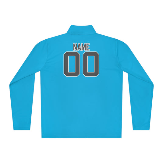 Trenton Soccer Association Unisex Adult Long Sleeve Quarter-Zip Pullover