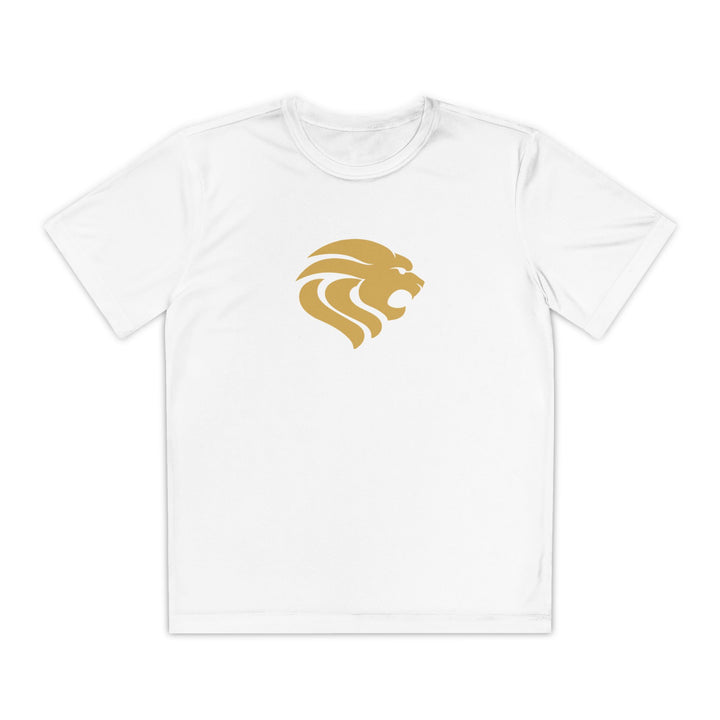 FEBA Lions Baseball Unisex Youth Short Sleeve Competitor Moisture Wicking T-Shirt