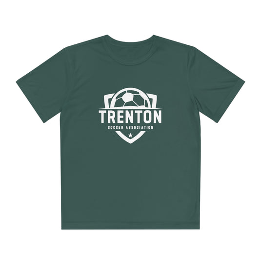 Trenton Soccer Association Unisex Youth Short Sleeve Competitor Moisture Wicking T-Shirt