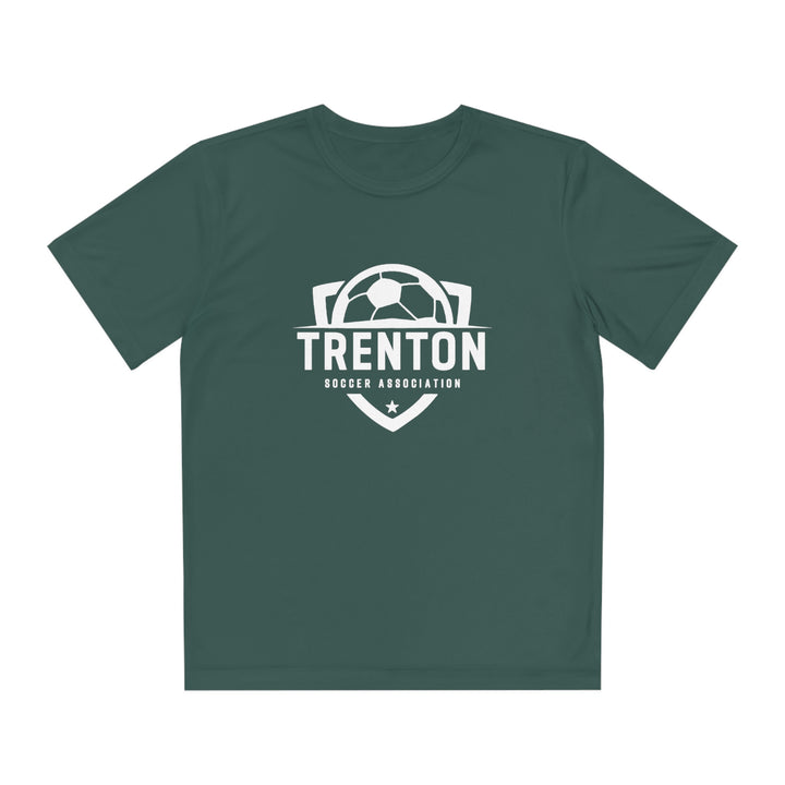 Trenton Soccer Association Unisex Youth Short Sleeve Competitor Moisture Wicking T-Shirt