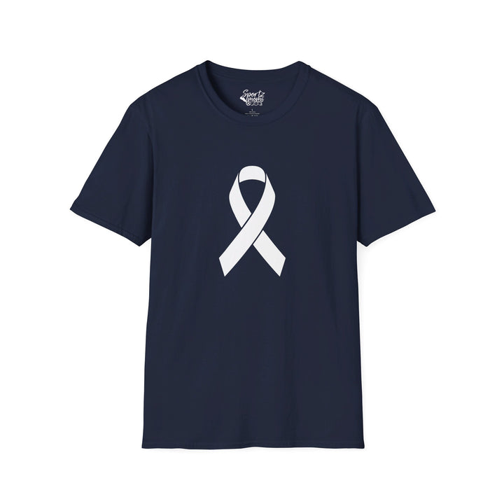 Cancer Ribbon Adult Unisex T-Shirt