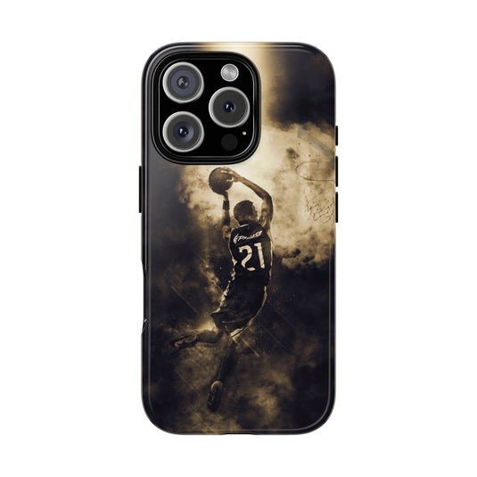 Custom Picture Tough Phone Case - Smoke Effect