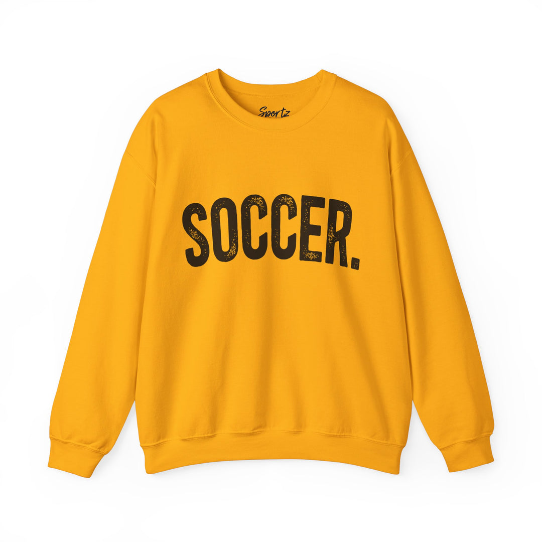 Rustic Design Soccer Adult Unisex Crewneck Sweatshirt