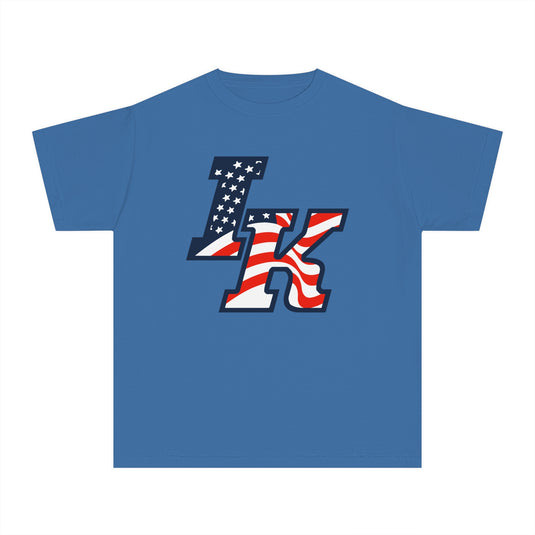 Iron Knights Youth Premium Tshirt - w/Flag Logo Only