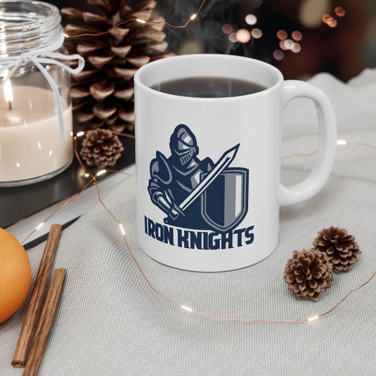 Iron Knights 11oz Ceramic Mug - Knight Design