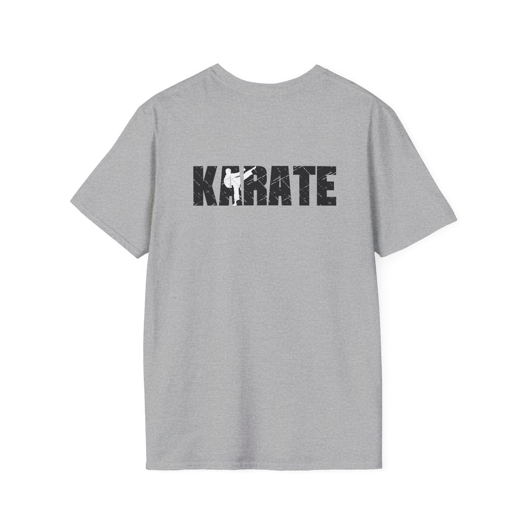 Key Martial Arts Unisex Adult T-Shirt - Karate on Back
