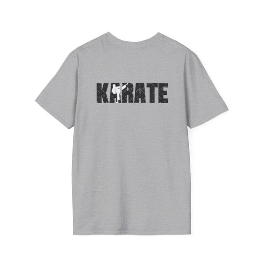 Key Martial Arts Unisex Adult Basic T-Shirt - Karate on Back