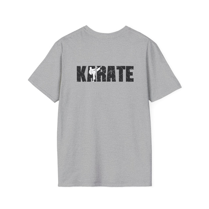 Key Martial Arts Unisex Adult T-Shirt - Karate on Back