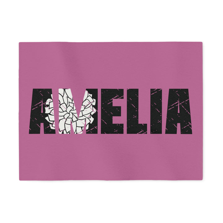 Cheer Sweatshirt Blanket w/Custom Name