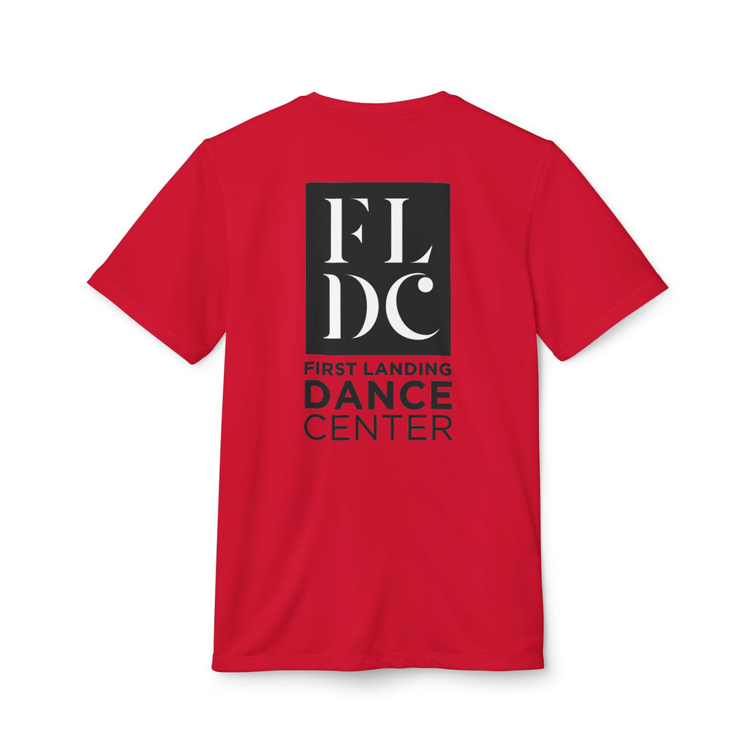 First Landing Dance Center Unisex Adult Adidas® Sport T-shirt