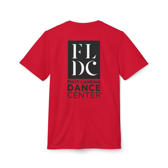 First Landing Dance Center Unisex Adult Adidas® Sport T-shirt