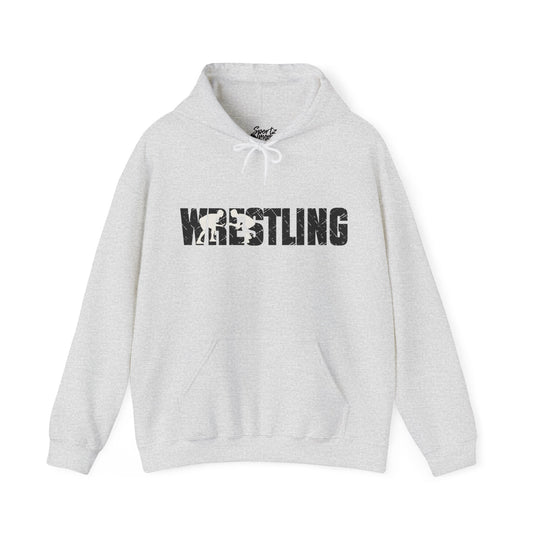 Wrestling Adult Unisex Basic Hooded Sweatshirt